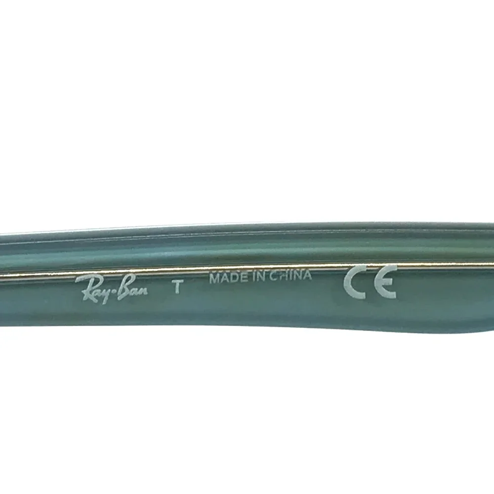 Ray-Ban Eyeglasses Frames RB2185-V 5883 Blue Tortoise Round Full Rim 52-18-145